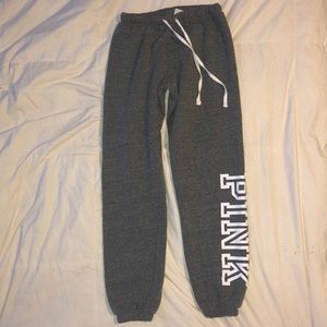 Victoria’s Secret PINK grey sweatpants joggers XS